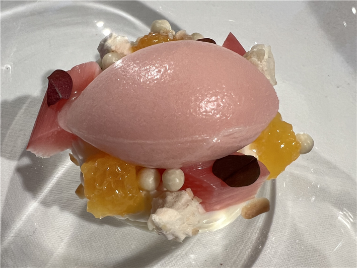 rhubarb dessert